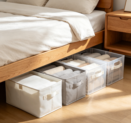 Multi-Pack Under Bed Storage Organizer Set