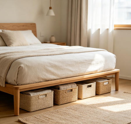 Space Saver Slim Storage Basket Set